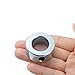HQRP 4-Pack 3/4” Bore Solid Steel Shaft Collars with Zinc Plated Coating - Durable Shaft Collars Suitable for Machinery and Industrial Use