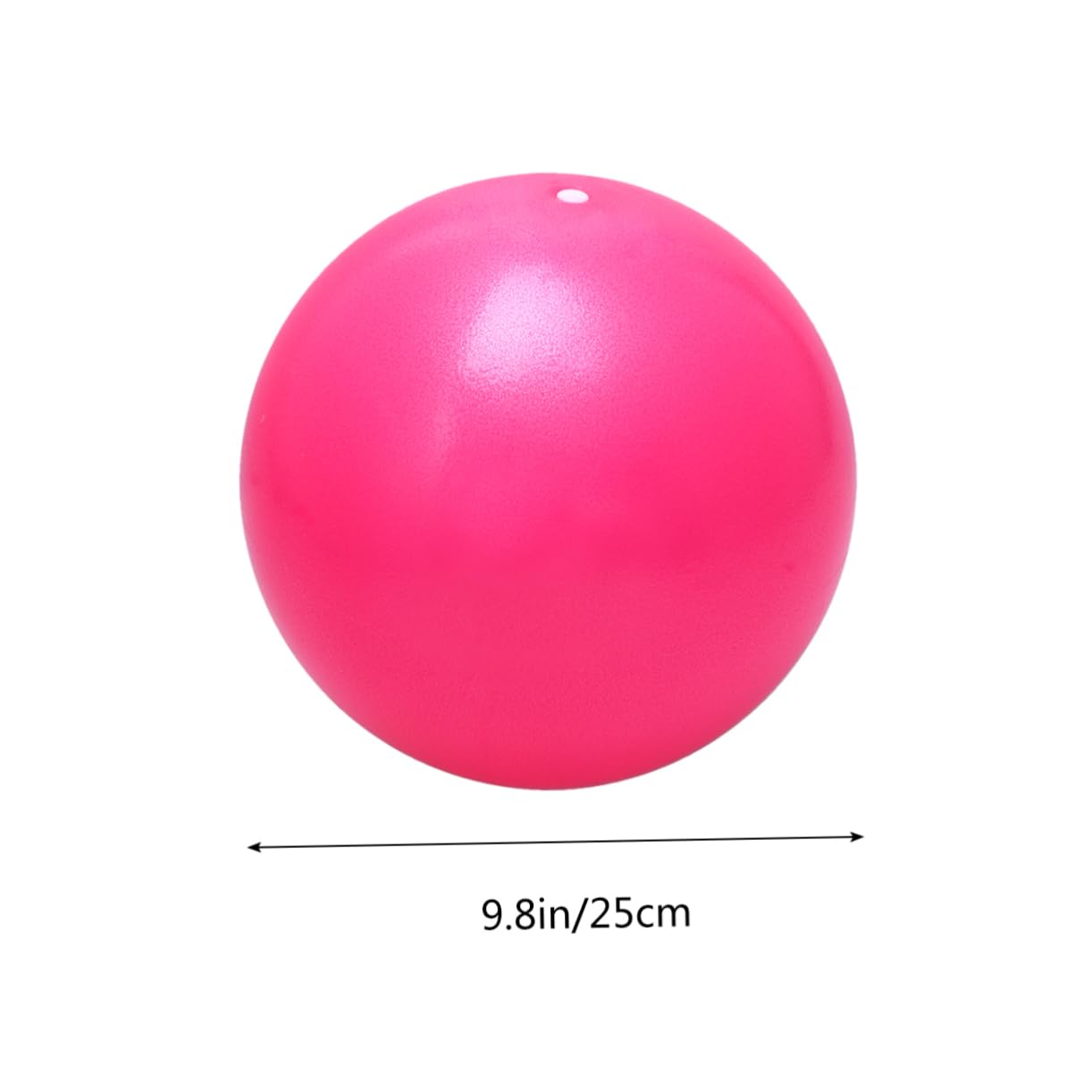 Gogogmee Cm Balance Form Yoga Ball for Yoga Pilates Toning Pink Enhance Strength Flexibility