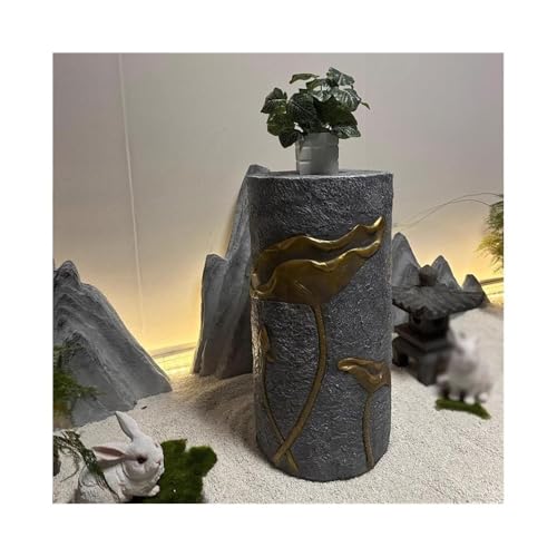 Support de vase anti basculement présentoir roche robuste - 6