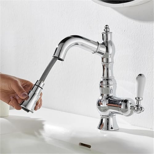 Robinet extractible contre les éclaboussures de votre lavabo