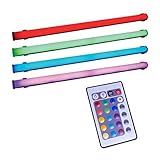 Dieses Paket enthält: 4x American DJ ADJ Color Tube LED II Sensorische Raum Farbwechsel Licht DJ Party