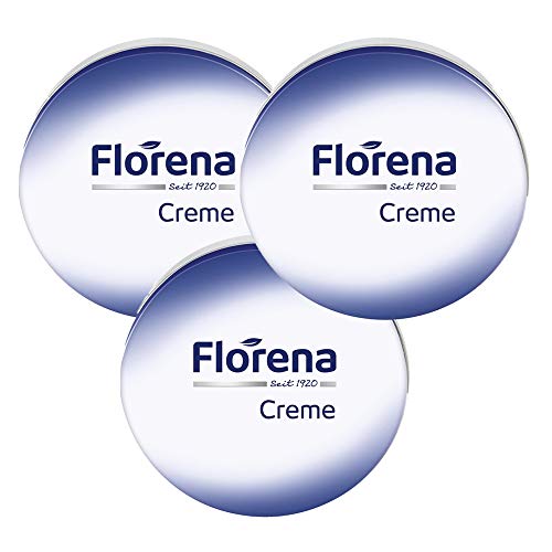 Preisvergleich Produktbild Florena Creme Dose 3er Pack (3x 150ml) Gesichtspflege Gesichtscreme Hautcreme