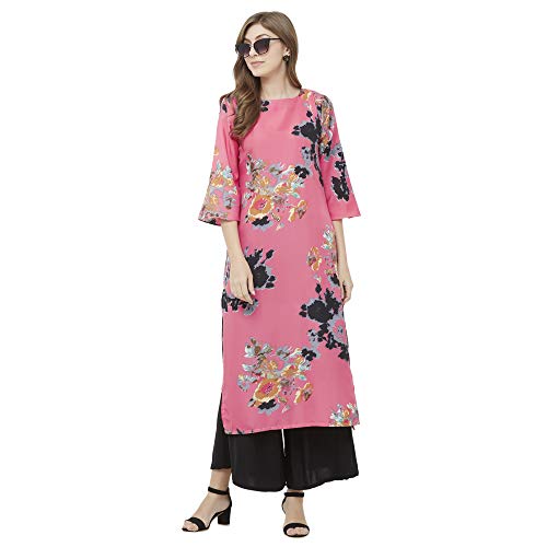 Image of ANNI Designer Women's Crepe Regular Kurta