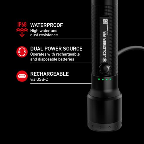 Image of Ledlenser P5 Rechargeable Flashlight
