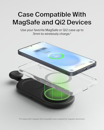 Belkin Qi2 15W 2 in 1 Wireless Charging Pad with USB-C Port - image 8