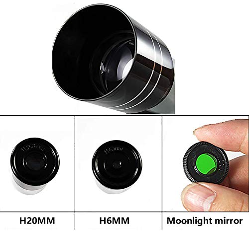 Telescopio astronómico refractor 70mm para principiantes miniatura 3