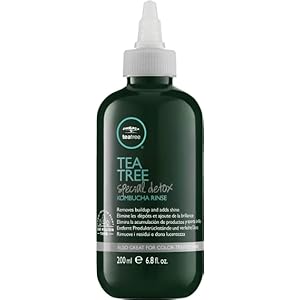 Tea Tree Special Detox Kombucha Rinse, Removes Buildup, Adds Shine, For All Hair Types