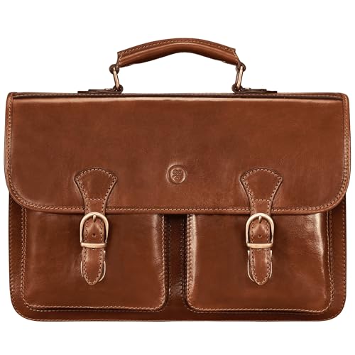 Maxwell Scott - Mens Luxury Leather Classic 15