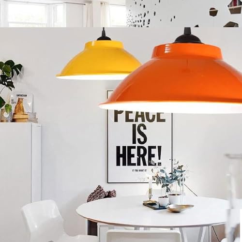 Lampe à suspension en métal couvercle pot lustre moderne E27