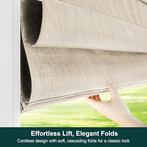 image for CHICOLOGY Roman Shades for Windows , Window Treatments , Roman Shades 