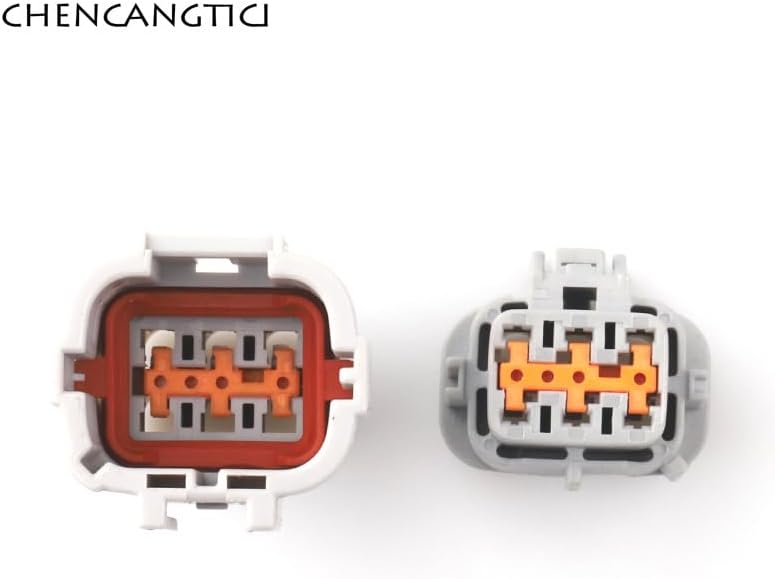 1 Set 6 Pin Sumitomo Waterproof Auto Connector Car Headlight Male Female Plug For Nissan Teana 6188-0560 6189-1175 - (Color: Follow me cheaper, Package: 10 Sets)