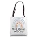 Speech Language Pathologist Speech Therapy SLP Gift Boho Tote Bag