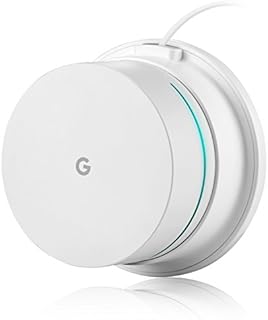 OkeMeeo Google WiFi Wall Mount, Space Saving Ceiling Mount Holder for Google WiFi System 2016 and 2020, Enlarging Coverage, Reinforced and Perfect Unity (1 Pack)