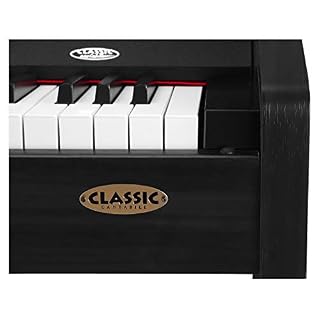 Classic Cantabile DP-210 SM Piano Numérique – 88 touches clavier mécanique à marteaux – E-Piano avec USB to host, 3… - Les Beatles, Paul McCartney, John Lennon, RIngo Starr, George Harrison Classic Cantabile DP-210 SM Piano Numérique - 88 touches clavier mécanique à marteaux - E-Piano avec USB to host, 3… – Image 6