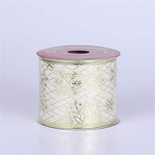 Scintillare Cavità Fiocco di Neve Nastri Natalizi