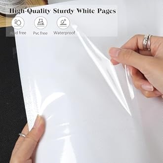 RECUTMS Photo Album 4x6 Picture Album with Retro Leather Cover DIY Oval Front Window Large Capacity Photo Album Slip in Hold 600 Vertical Photos for Wedding Family Couple Travel Baby Memory Album