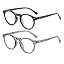 Two Pack: (Tortoise+transparent Grey)