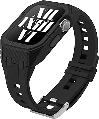 Bracelet caoutchouc Apple Watch 44mm sport et protection chic