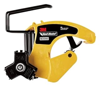 3M Hand Masker M3000 Tape Dispenser, Film & Tape, Applies Painter's Tape to Masking Film or Paper in One Continuous Application, Compact & Lightweight Design, Saves Time When Preparing For Painting