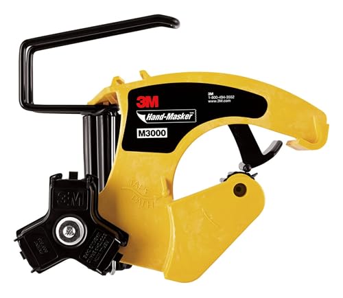 Aplicador manual de fita adesiva 3M Scotch Hand Masker M3000, amarelo