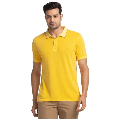 Image of Colorplus Tailored Light Blue T-Shirt for Men