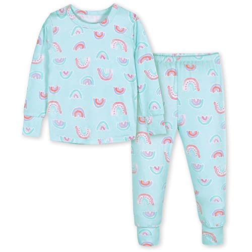 Image of Gerber Unisex Baby Toddler Buttery Soft 2-Piece Snug Fit Pajamas with Viscose Made from Eucalyptus