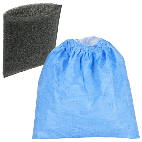 SPARES2GO Textile Bag + Foam Filter for Karcher WD2 WD3 Wet & Dry Vacuum Cleaner