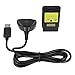Imagen de vhbw Kit Carga y Juega Compatible con Microsoft Xbox 360 Controller