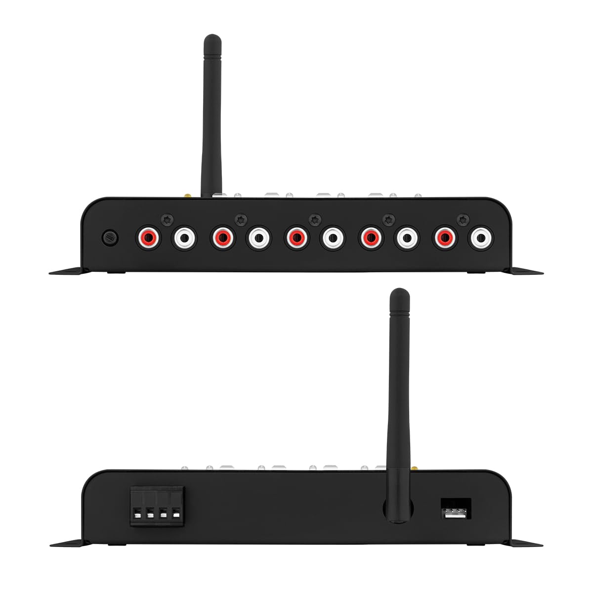 Taramps Pro 2.4 BT Bluetooth DSP Crossover Full, procesador de señal digital, ecualizador de audio para automóvil con aplicación, ganancia de hasta 9 V, ecualización gráfica de 15 bandas, 12