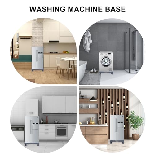 Support machine à laver pour réfrigérateur cuisine et buanderie - 7