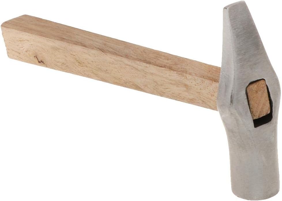 Riveting Hammer Jewelry & Repair Forming Tool Head Wooden Handle L