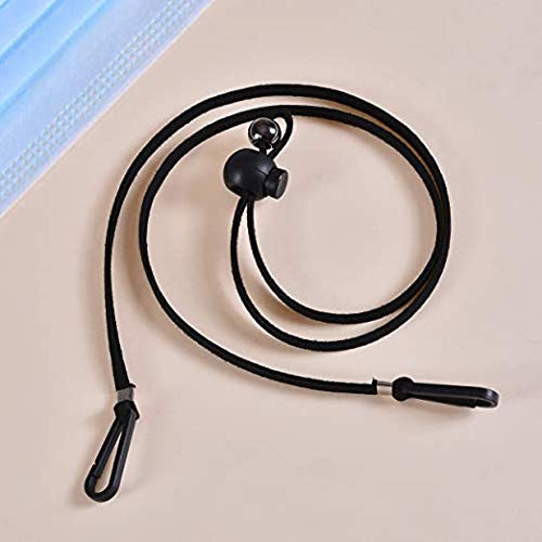 10PCS Mask Lanyard for Kids Cute Adjustable Length Handy Convenient Safety Chain Holder Around The Neck Rest Ear Saver for School Outdoor Sport (10pcs, 10 Color(Unisex)) Round Rope - Thumbnail 6