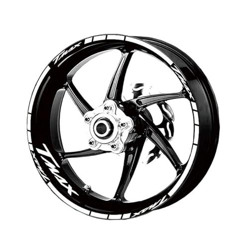 Autocollants jantes moto Yamaha TMAX et Tracer pour un look sportif unique