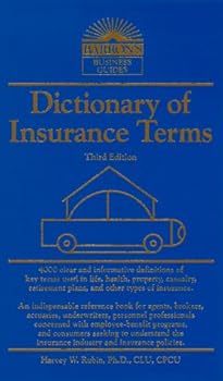 Dictionary of Insurance Ter...