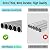 AMOSSO Extra Thick 25FT Sectional Flag Pole, Heavy Duty Aluminum Outdoor in Ground American Flagpole Kit with Golden Ball & 3x5 Polyester US Flag for Yard, Residential or Commercial, Silver