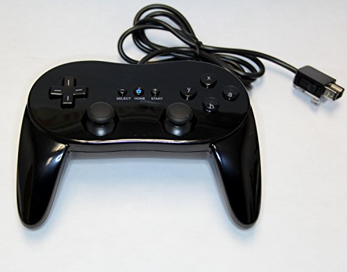 Replacement Pro Controller For Wii Black By Mars Devices #TOP13