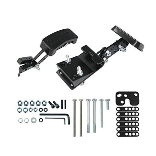 LOSTAR Gas & Brake Pedal Extenders Extensions For Cars, Go Kart, Ride on Toys