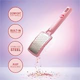 Onyx Professional Foot RASP File Callus Remover Duża głowica ziarnistości ze stali nierdzewnej (zerowa)