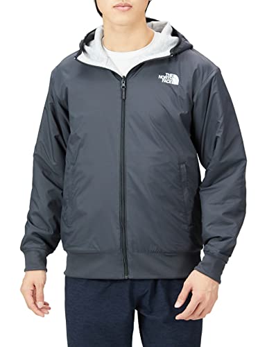 [ザノースフェイス] メンズ リバーシブルテックエアーフーディ Reversible アスファルトグレー×グレー L