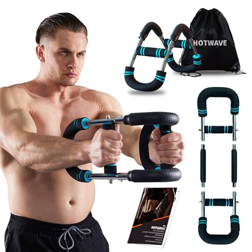 HOTWAVE Twister Arm Trainer, Chest Workout Equipment Exerciser for Men, Adjustable Arm and Chest Twister Trainer for Women - Portable Home Strength Training Fitness Equipment for Upper Body Muscle by HOTWAVE - Used condition - US$22.15