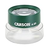 Lupa auto soportante Carson BugLoupe Lupa con Gran Aumento de 4.5x