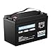 WOXABHSL 12V 100Ah LiFePO4 Lithium Battery - 15000+ Deep Cycles, Low-Temp Cutoff, 100A BMS, Plug-and-Play for RV, Solar, Marine, Off-Grid Home Energy Storage