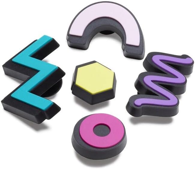 Crocs Jibbitz 5-Pack Trendy Shoe Charms | Jibbitz for Crocs