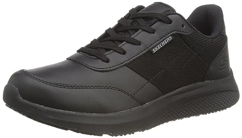 Skechers femme Elloree Bluffton baskets basses de marche confortables noir