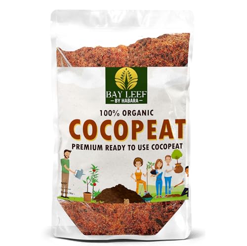 Image of Bay leef Cocopeat Powder for Plants | Ready to Use Organic Coco Peat Powder Coconut Husk | Ideal for Indoor & Outdoor Gardening, Seed Starting, Composting, and Hydroponics | Pack (2kg)