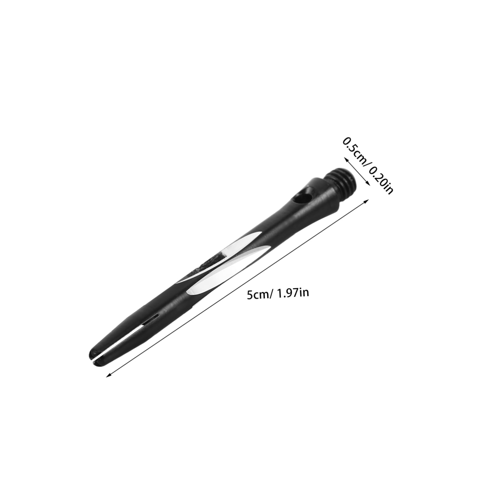 KOMBIUDA 5pcs Thread Dart Shafts Durable Aluminum Alloy Replacement Stems for Professional Dart Games Easy Installation Unique Design Versatile Accessory for Tournaments