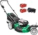 Produktbild Güde Akku Rasenmäher Trike 460/40-5.0 S (40 V, 46 cm Schnittbreite, 40 l Grasfangsack mit Füllstandsanzeige, 6-fach Höhenverstellung, inkl. 2x 2,5 Ah Akku und 1 h Schnellladegerät, bürstenloser Motor)