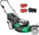 Güde Akku Rasenmäher Trike 460/40-5.0 S mit 40 V und 46 cm Schnittbreite