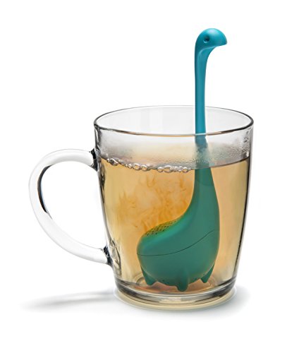 Baby Nessie the Loch Ness Monster Tea Infuser -Turquoise - Thumbnail 3