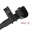 X AUTOHAUX Car ABS Wheel Speed Sensor for Audi Q7 for Volkswagen Touareg WHT005651